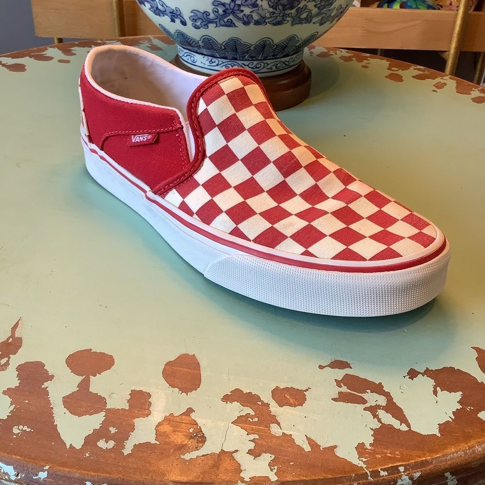 Vans Classic Checkerboard Skateboard Shoes Gem